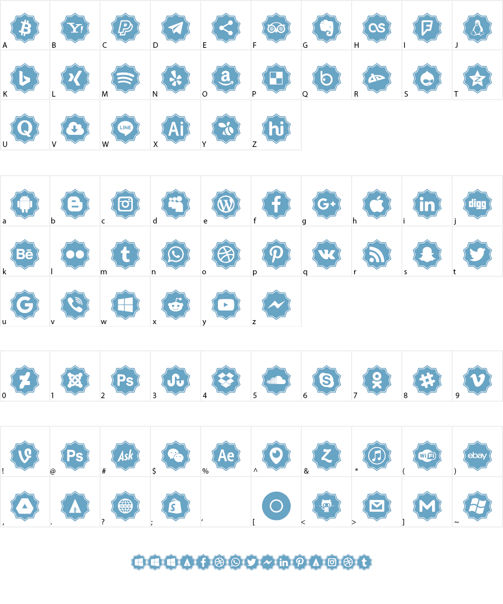Font Color Font Character